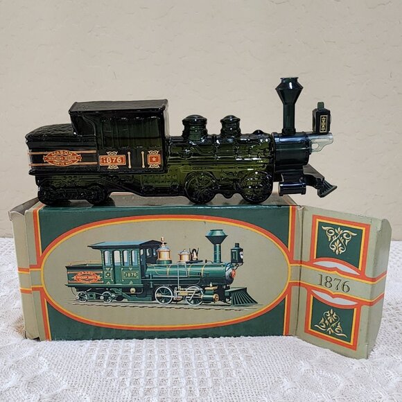 Vintage Avon 1876 CENTENNIAL EXPRESS Glass TRAIN Wild Country Original Box - Picture 8 of 14